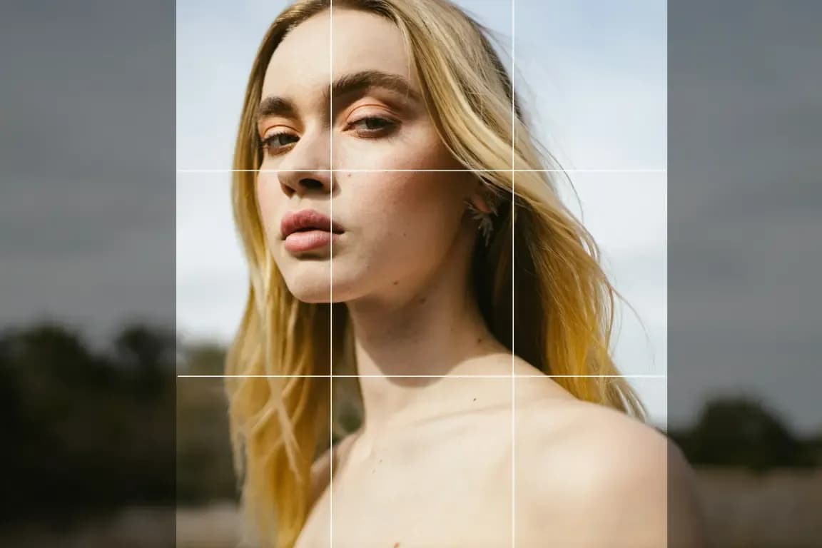 Select area to crop photo