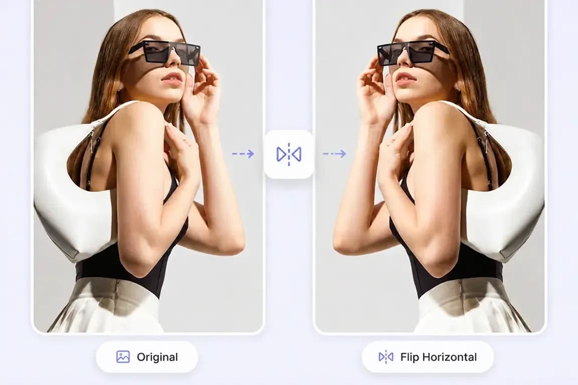 Flip picture horizontally preview