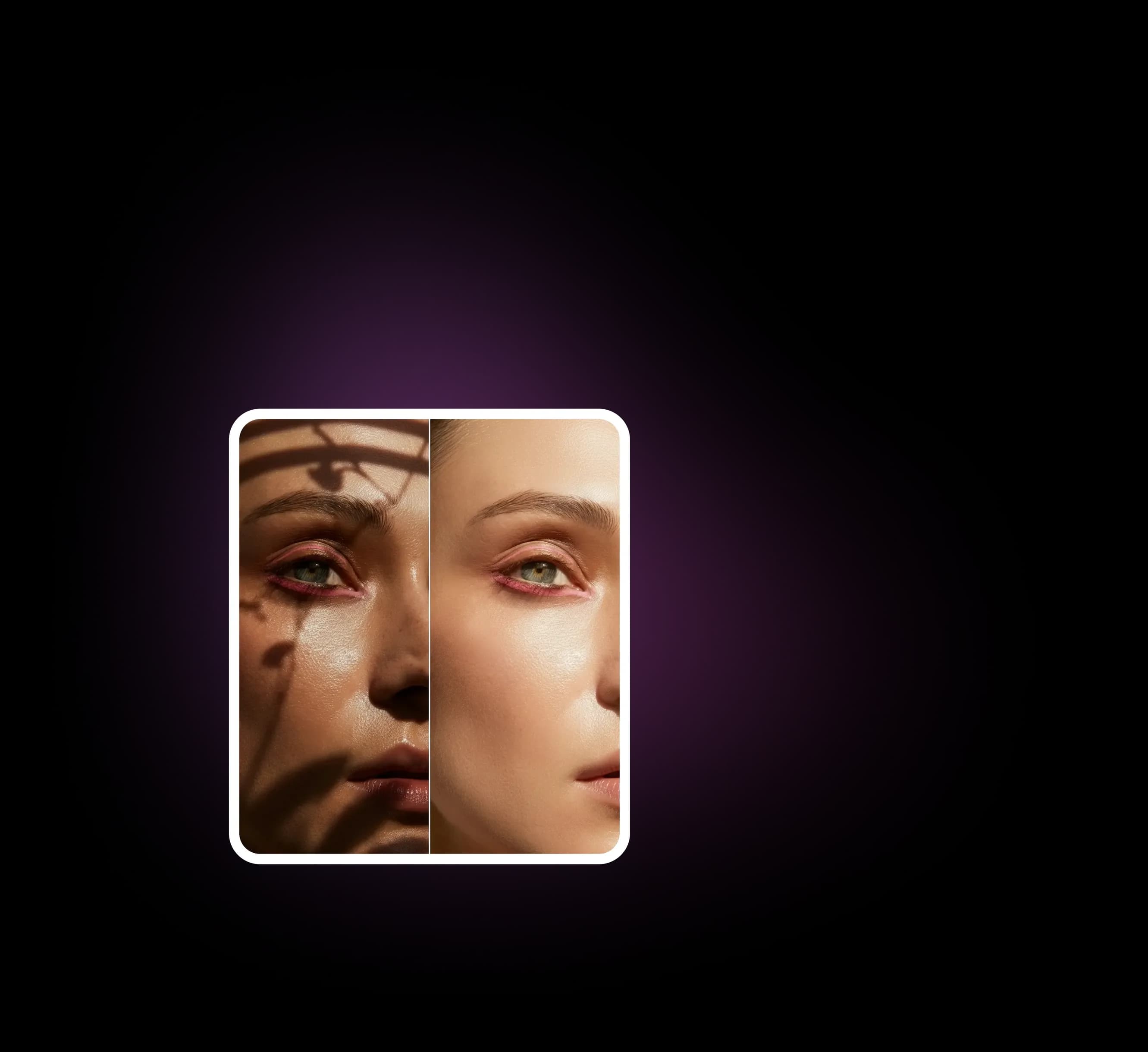 AI remove shadow from image