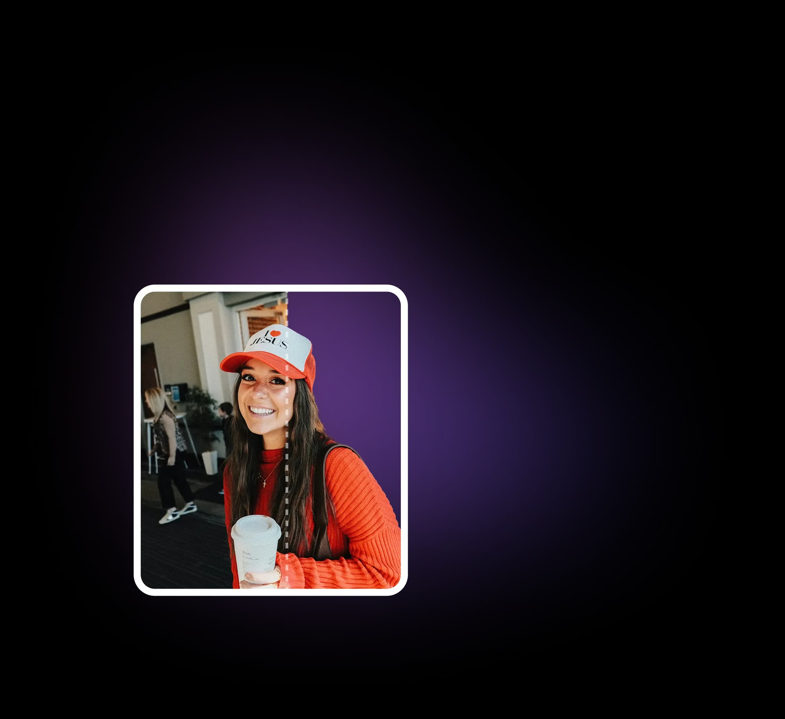 AI background remover tool