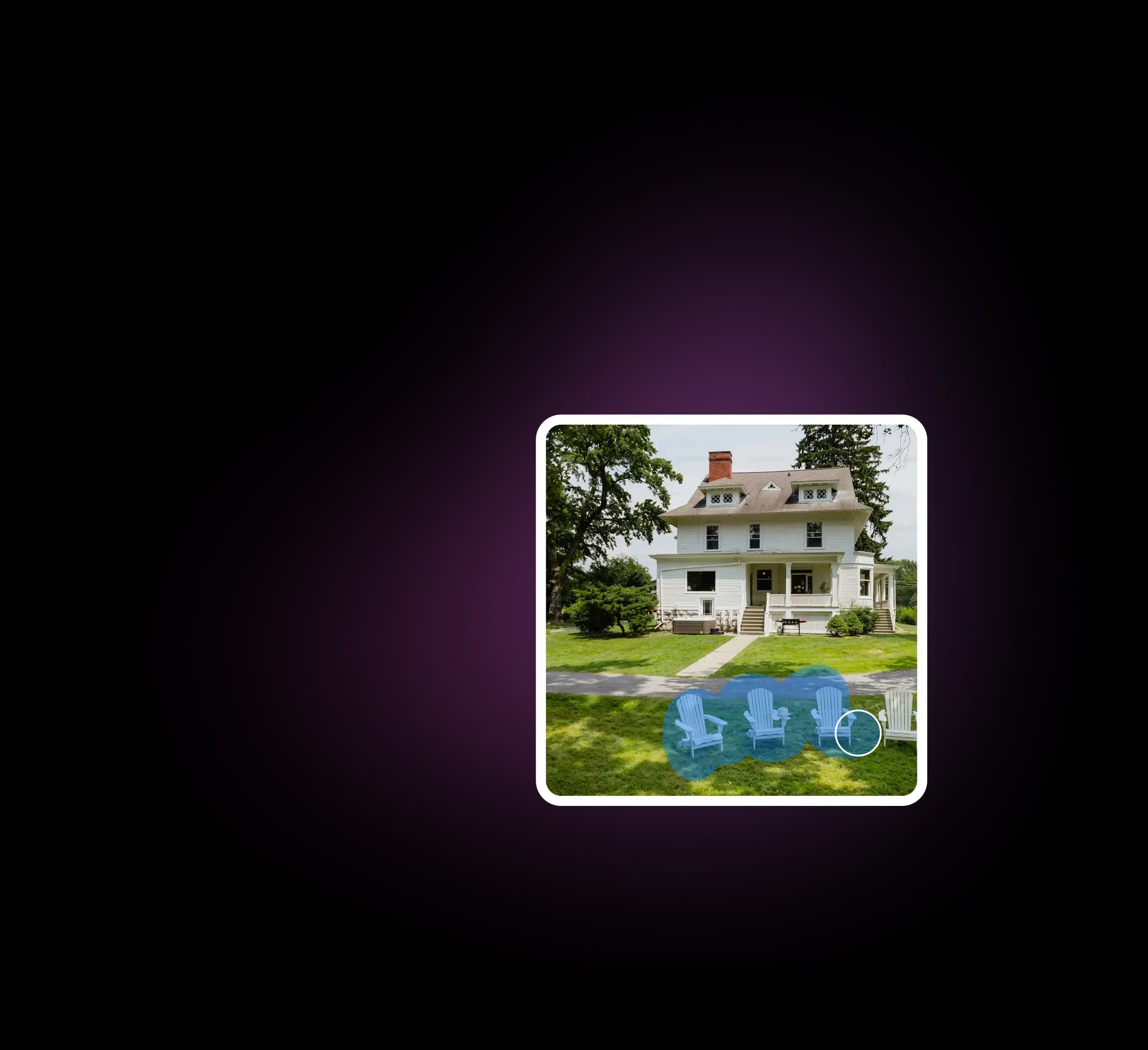 AI remove text from image