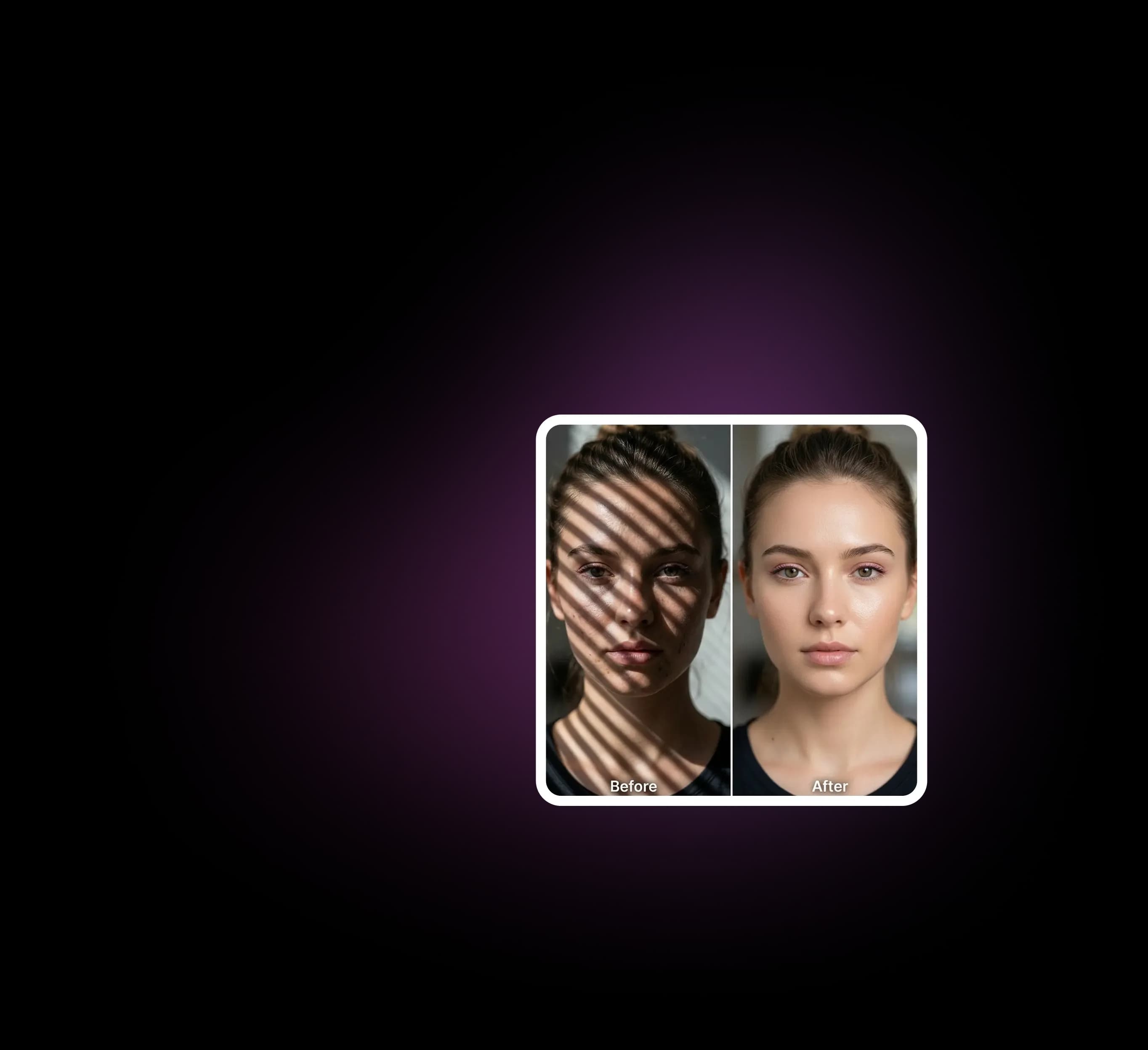 Online shadow remover for images