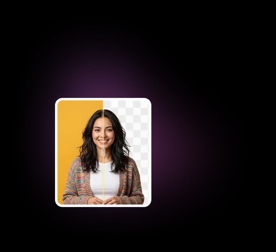 Remove PNG background with AI