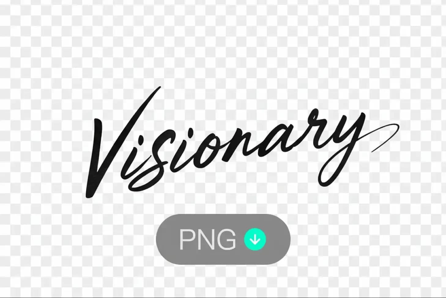 AI removes background from signature